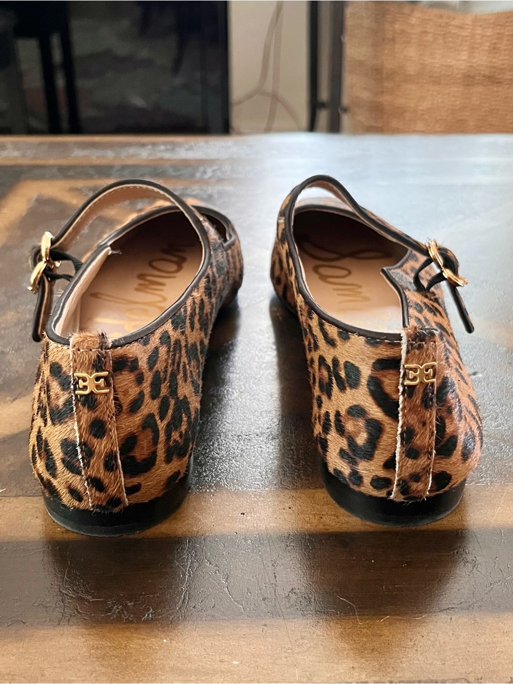 Sam Edelman Cheetah Print Flats Size 10 - Picture 3 of 8